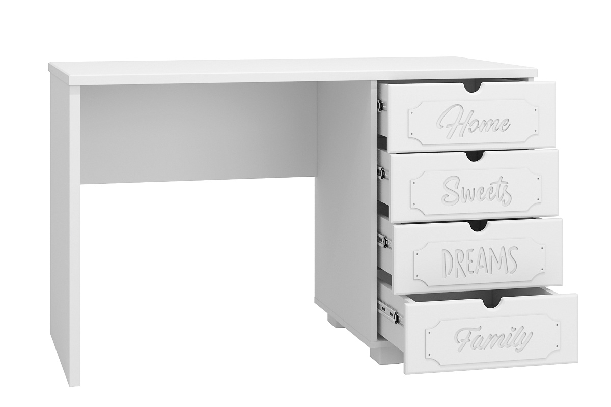 Стол письменный ДримСтар ДС-3 белое дерево