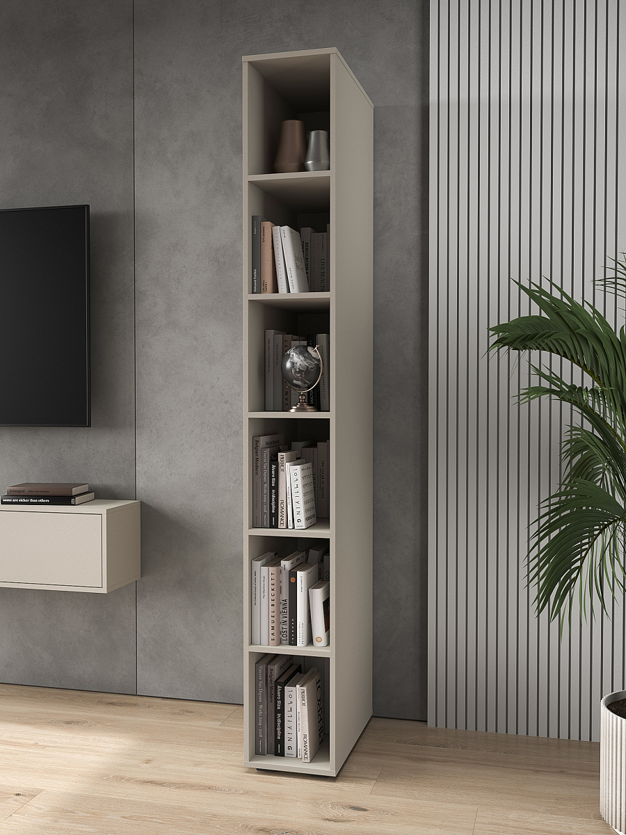 Пенал Оптима ОП-12 глиняный серый