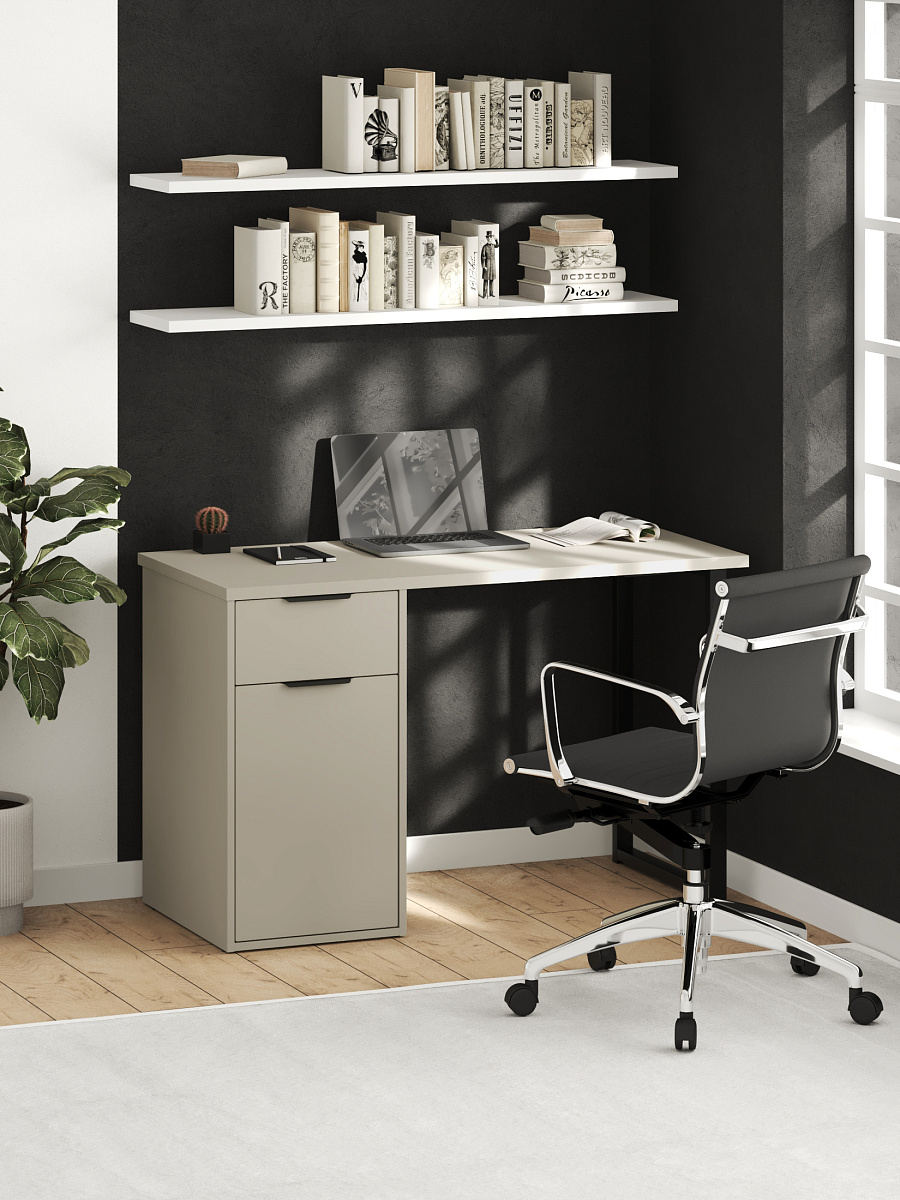 Стол С-408 глиняный серый/риолит