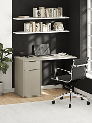 Стол С-408 глиняный серый/риолит