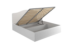 Кровать «Монблан» МБ-607К (2000х1800) белое дерево