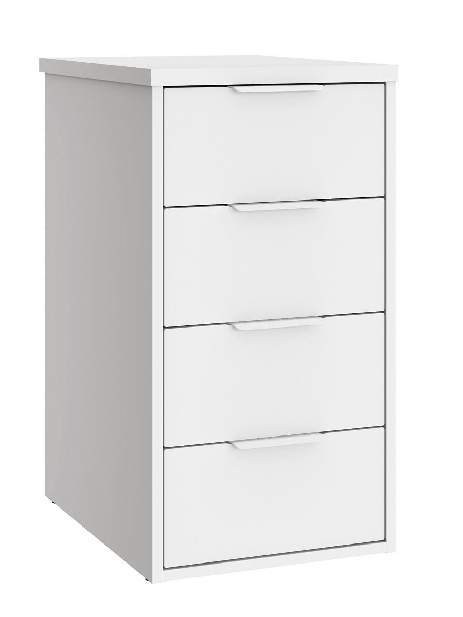 Тумба К-53 белый структурный/меренга