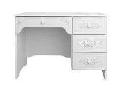 Стол письменный правый Ассоль АС-6 белое дерево