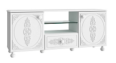 Тумба под ТВ Ассоль АС-13 белое дерево