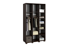 Шкаф «Монблан» МБ-24К венге/орех шоколадный