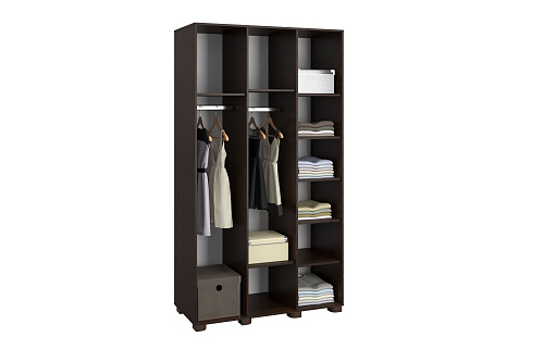 Шкаф «Монблан» МБ-24К венге/орех шоколадный