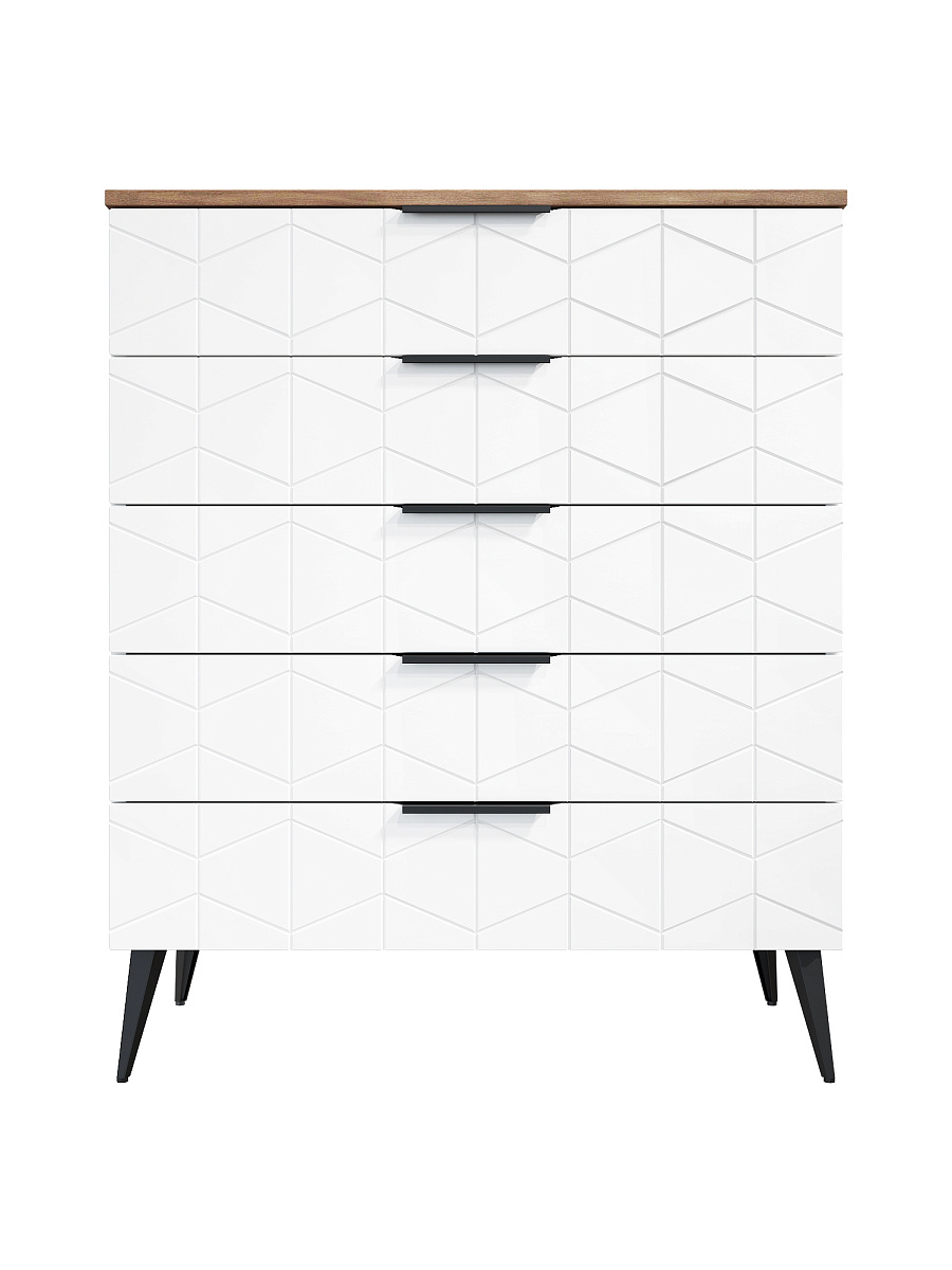 Комод Контемпо КТ-03 дуб барокко янтарный/бланж