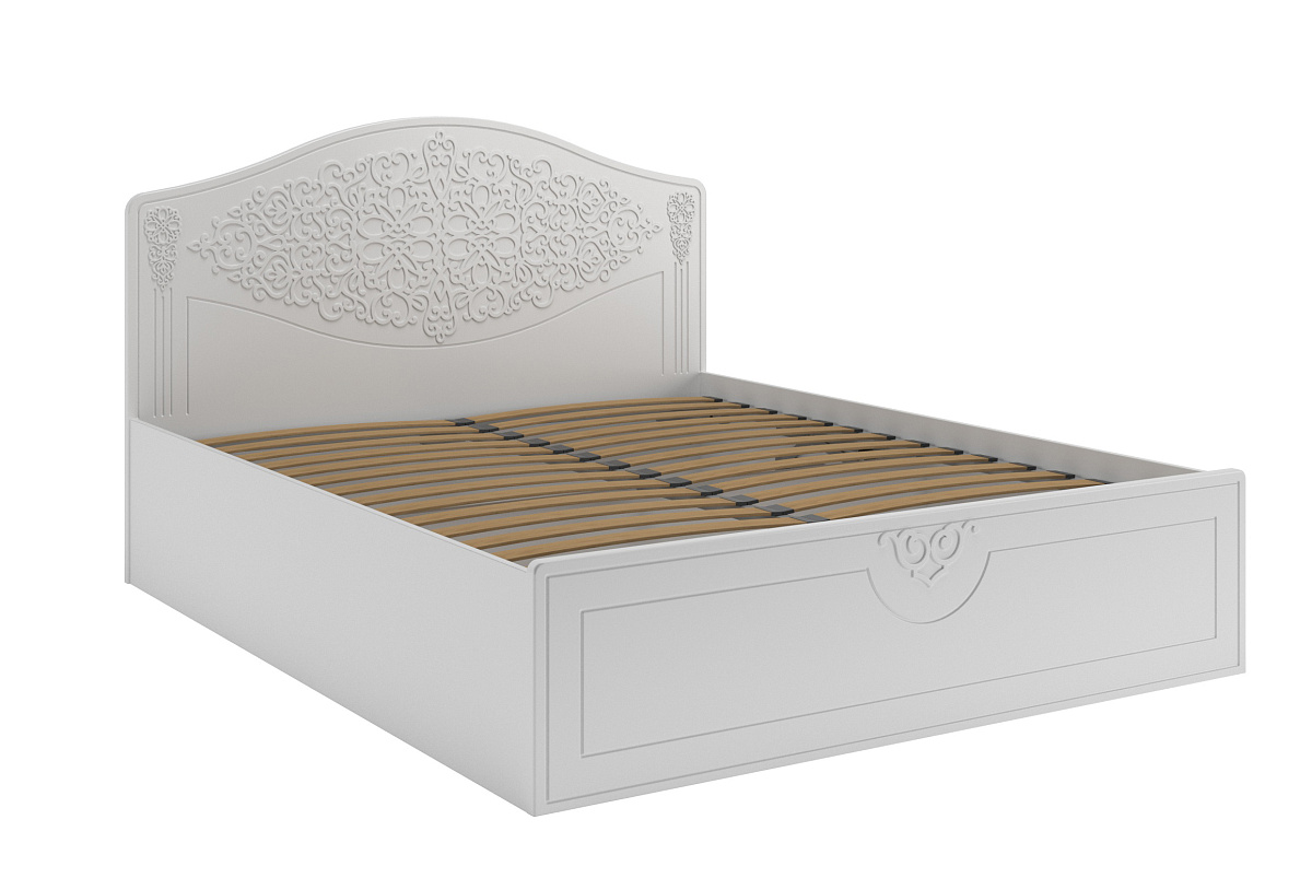 Кровать Ассоль АС-30 (2000х1600) белое дерево