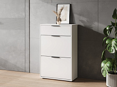 Тумба Оптима ОП-09 белый структурный/меренга