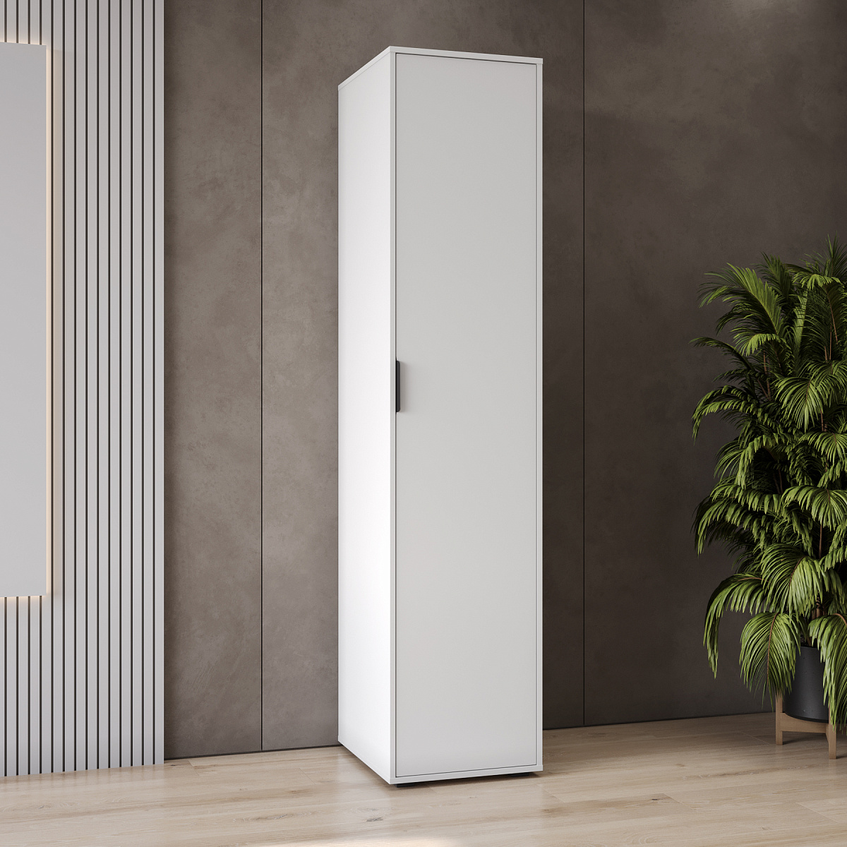 Пенал Оптима ОП-02 белый структурный/меренга