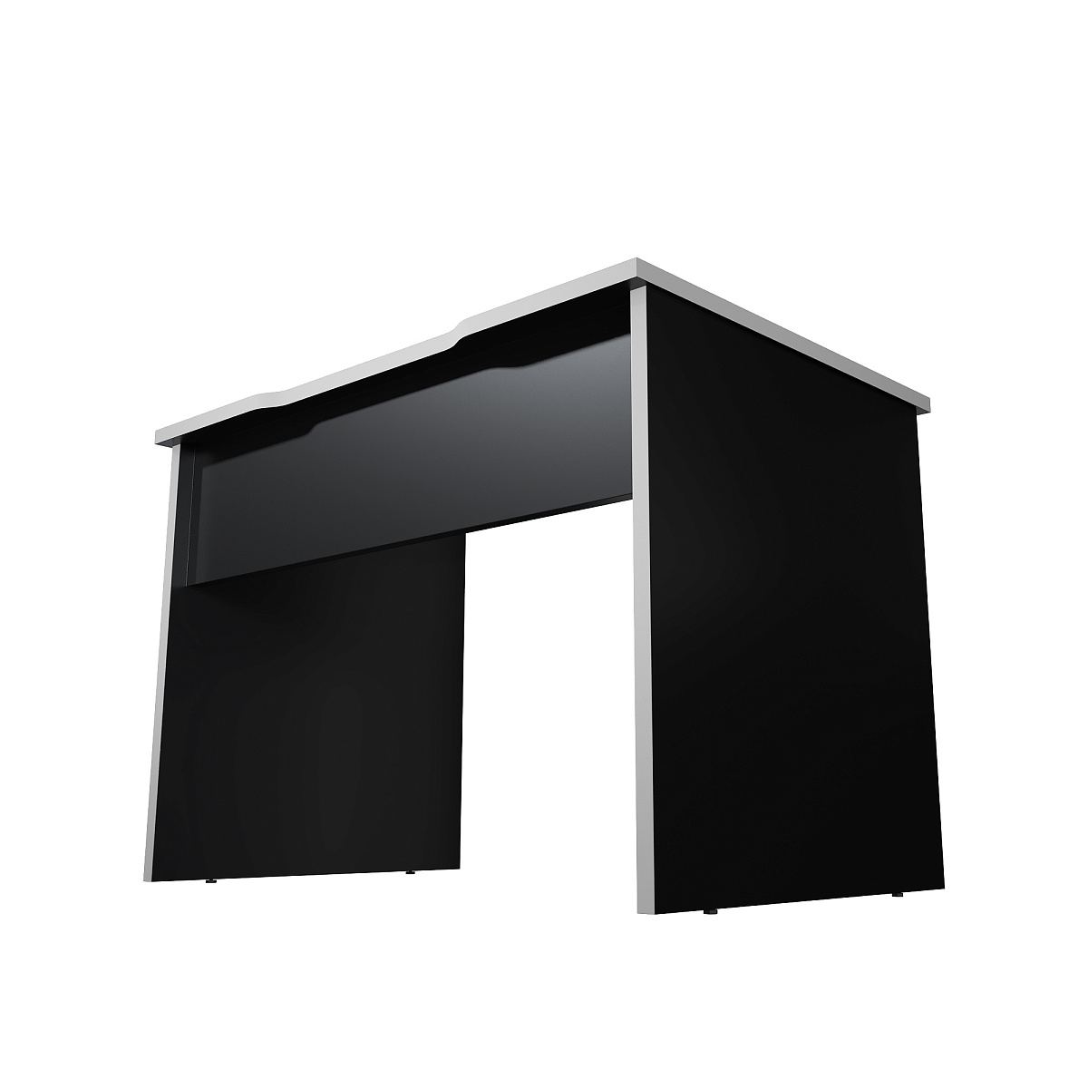 Геймерский стол С-241 черный/белый (1100х750)