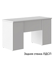 Стол Оливия ОЛ-35 (135х55) белый бриллиант/бланж