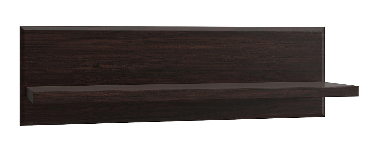 Полка навесная Изабель ИЗ-82 орех темный