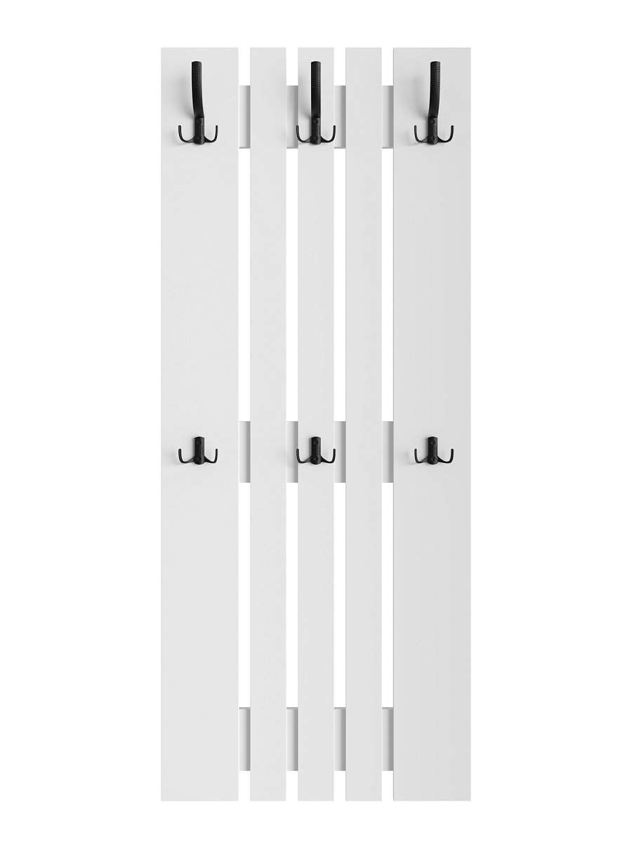 Вешалка ВН-12 белый структурный (600*1460)