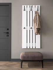 Вешалка ВН-12 белый структурный (600*1460)