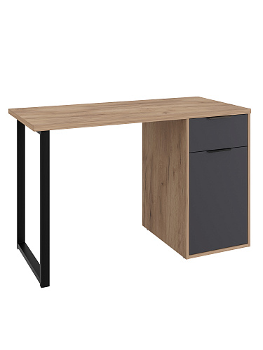 Стол С-408 дуб крафт золотой/графит