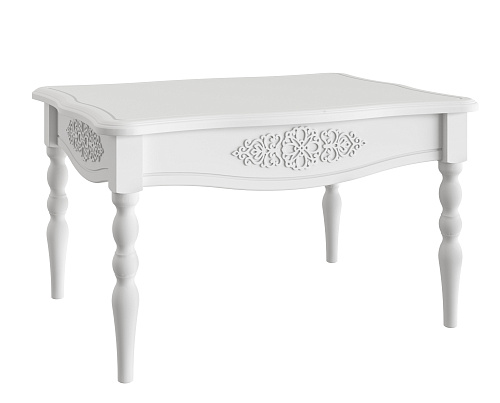 Стол журнальный Ассоль АС-40 белое дерево