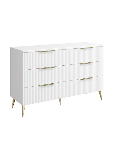 Комод Афина АФ-05 белый бриллиант/бланж