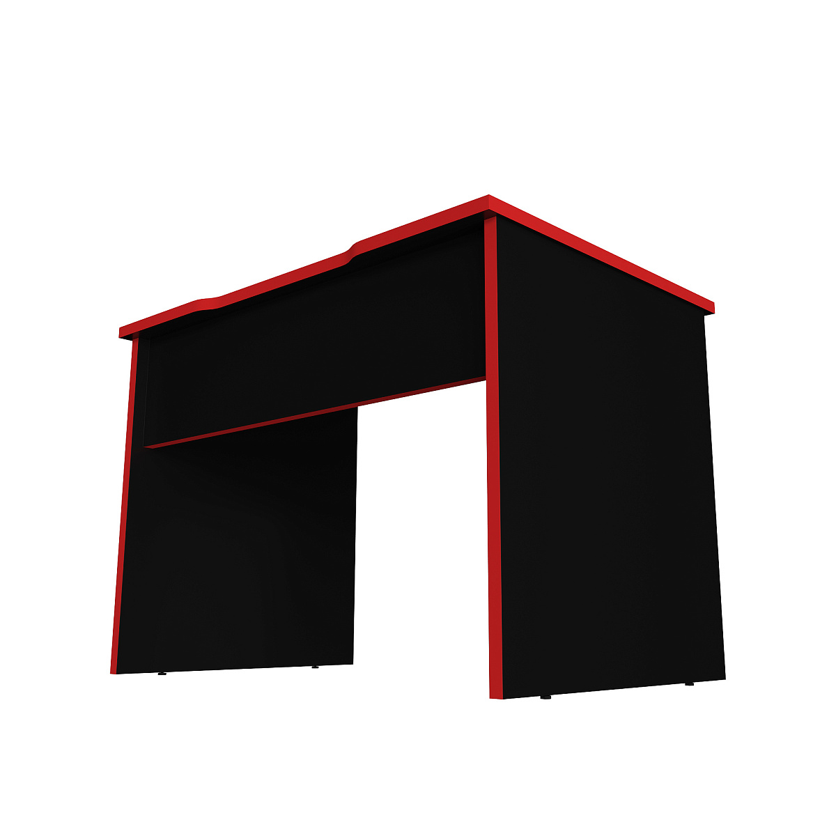 Геймерский стол С-241 черный/красный (1100х750)