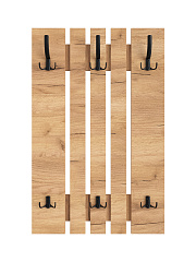 Вешалка ВН-11 дуб крафт золотой (600*930)