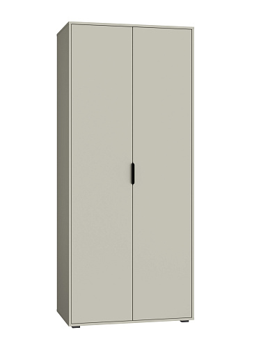 Шкаф для одежды Оптима ОП-14 глиняный серый/риолит