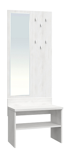 Тумба под чемодан Виктория ВИ-17 северное дерево светлое