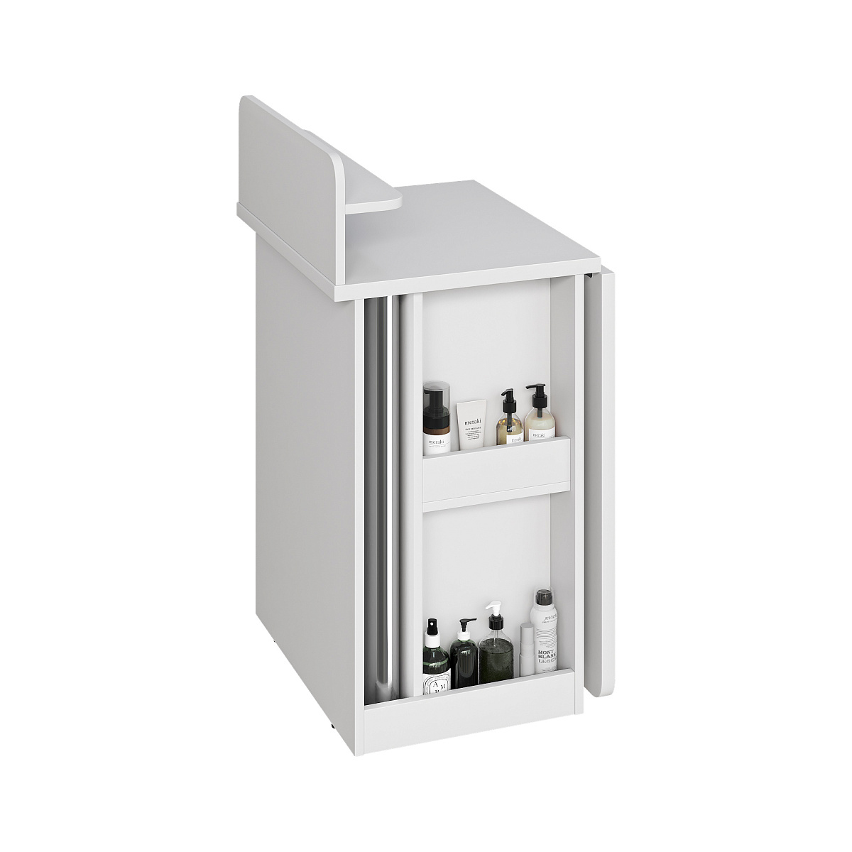 Стол С-405 белый структурный/меренга 