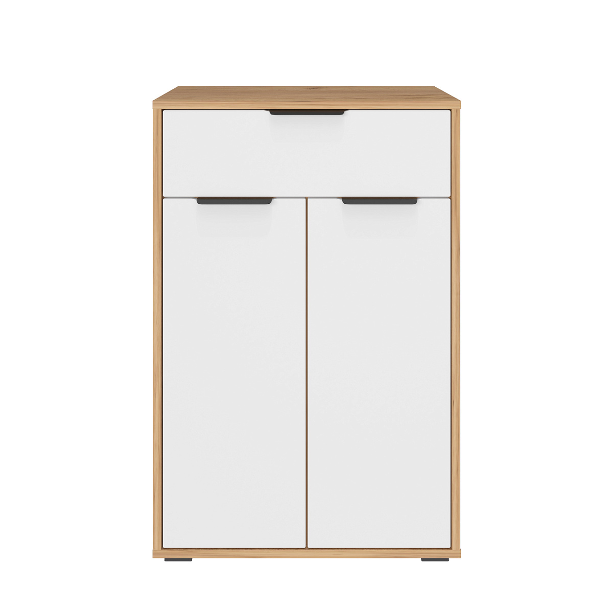 Комод Оптима ОП-06 дуб крафт золотой/меренга