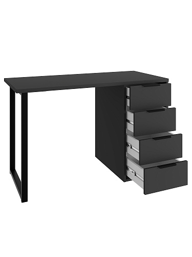 Стол Стол С-400 черный шагрень/блэк