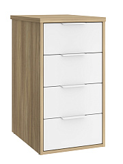 Тумба К-53 блэквуд ячменный/меренга