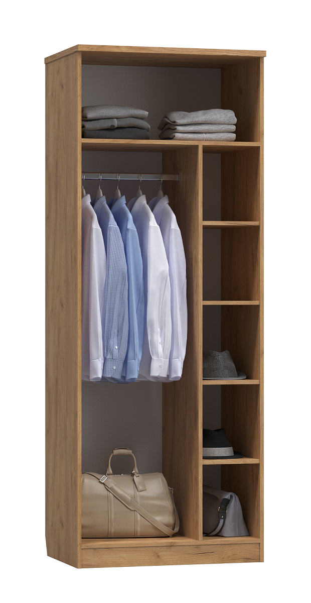 Шкаф для одежды Виктория ВИ-11 дуб крафт золотой