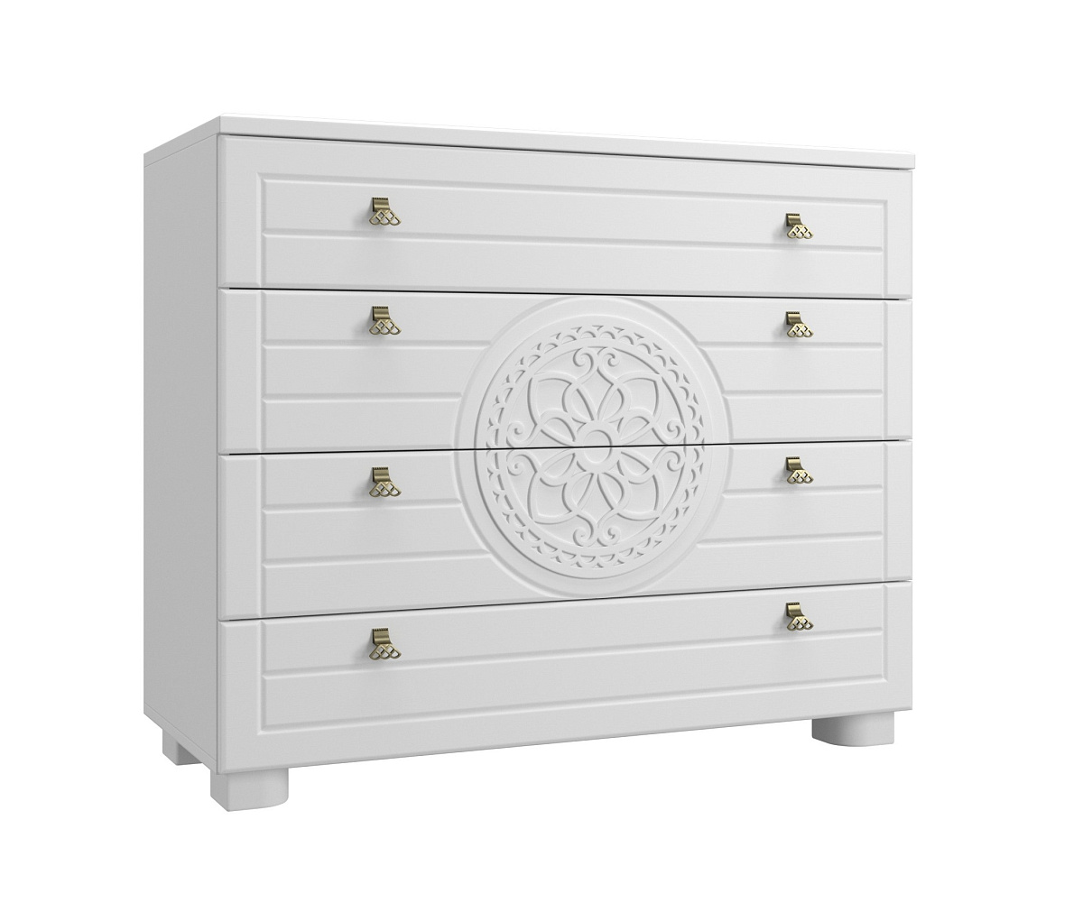 Гарнитур для детской «Монблан 2020-02» белое дерево