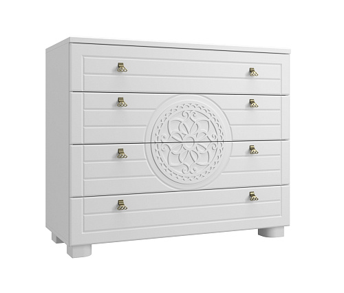 Гарнитур для детской «Монблан 2020-02» белое дерево