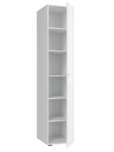 Пенал Кантри КР-03 правый белый бриллиант/бланж