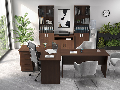 Комплект мебели для офиса ОФ-008 венге