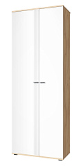 Комплект мебели для прихожей Эмилия ЭЛ-015 дуб крафт золотой/меренга