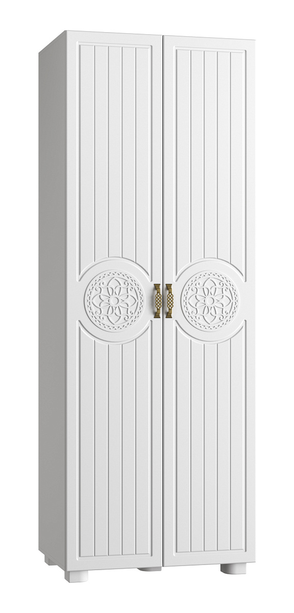 Шкаф для одежды «Монблан» МБ-26К белое дерево