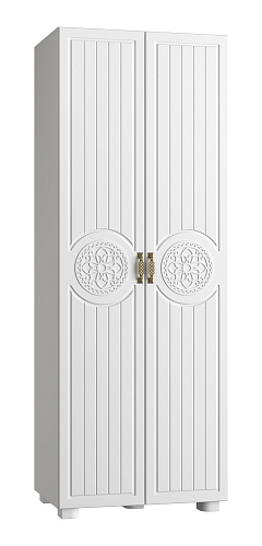 Шкаф для одежды «Монблан» МБ-26К белое дерево