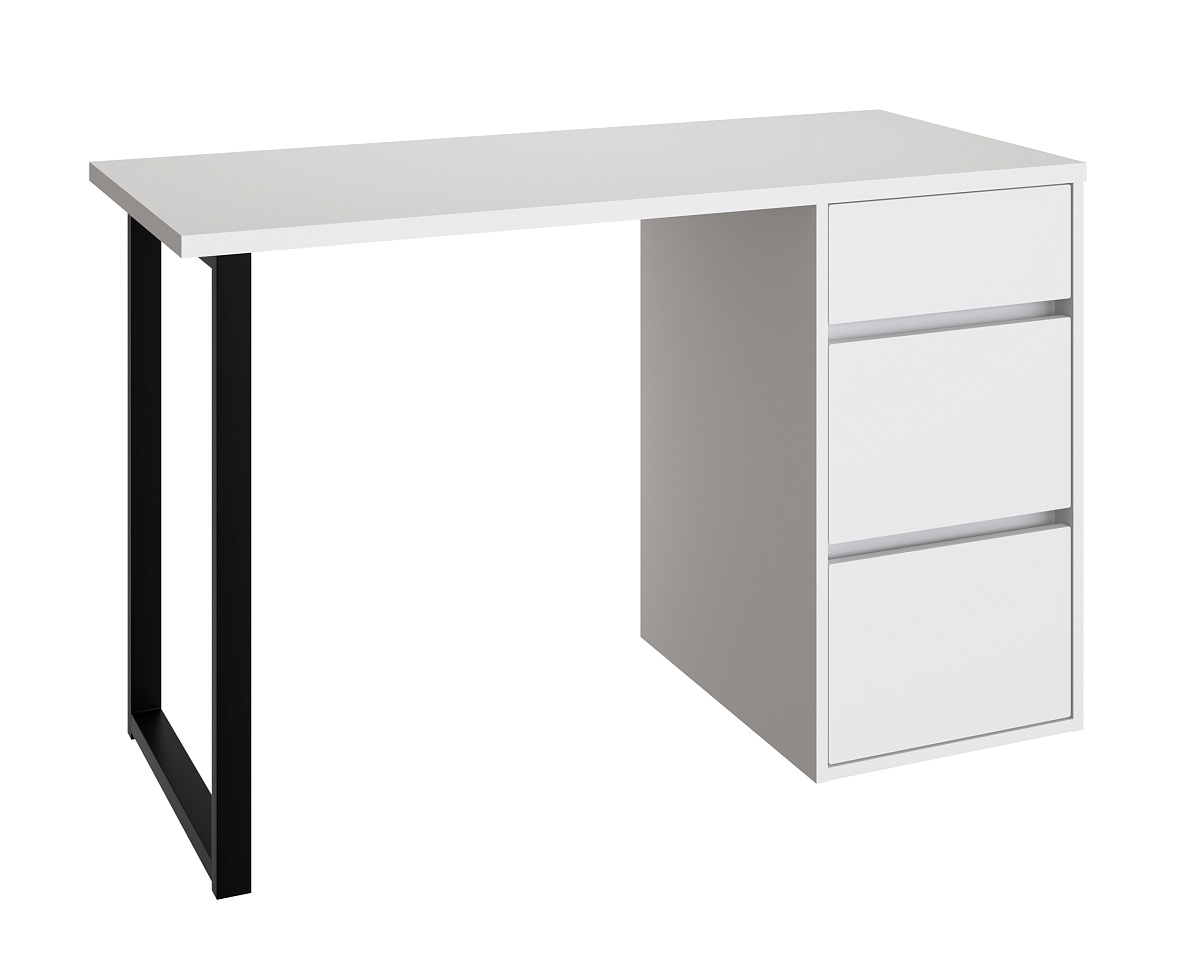 Стол С-401 белый структурный/меренга