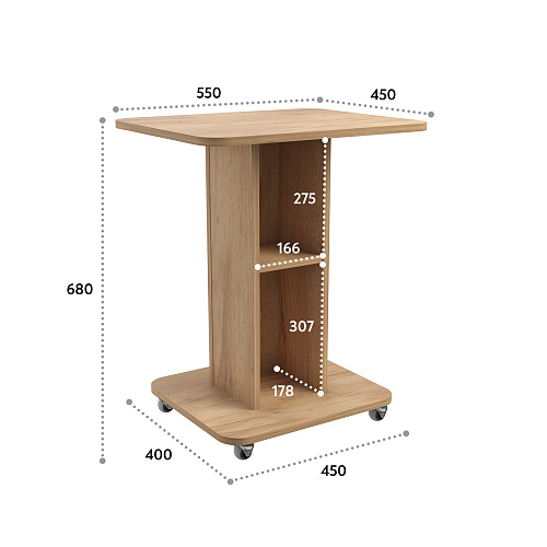 Тумба комбинированная К-31 дуб крафт золотой