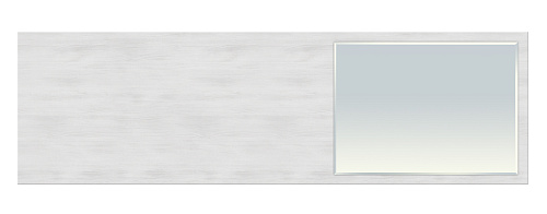 Панель с зеркалом Виктория ВИ-20 (2000x600) северное дерево светлое