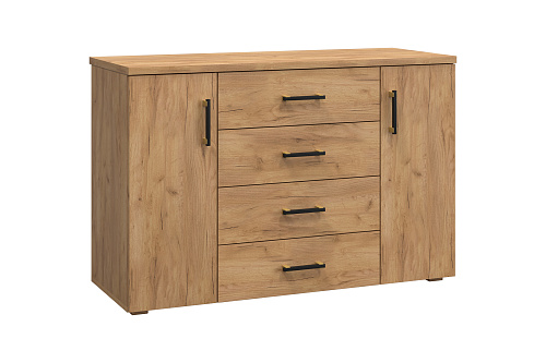 Комод Виктория ВИ-70 дуб крафт золотой