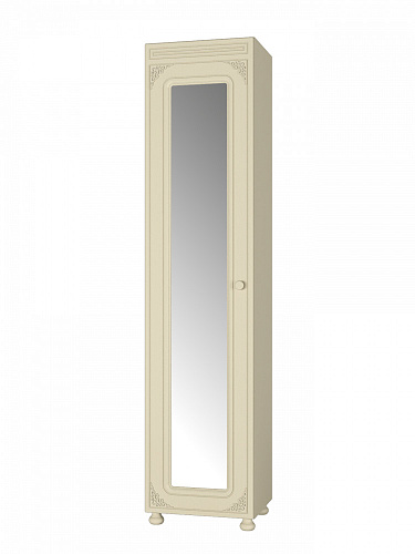 Шкаф Ассоль плюс АС-532К с зеркалом (левый) ваниль 