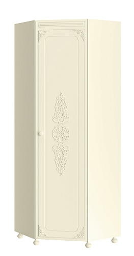 Шкаф угловой Ассоль плюс АС-52К (правый) ваниль