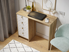 Стол Велламо ВО-10 блэквуд ячменный/бланж