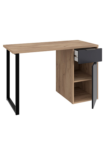 Стол С-408 дуб крафт золотой/графит