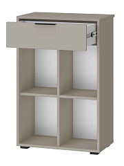 Комод Оптима ОП-06 глиняный серый/риолит