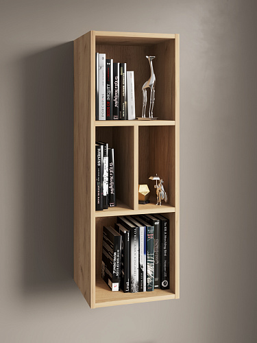 Полка П-02 дуб крафт золотой