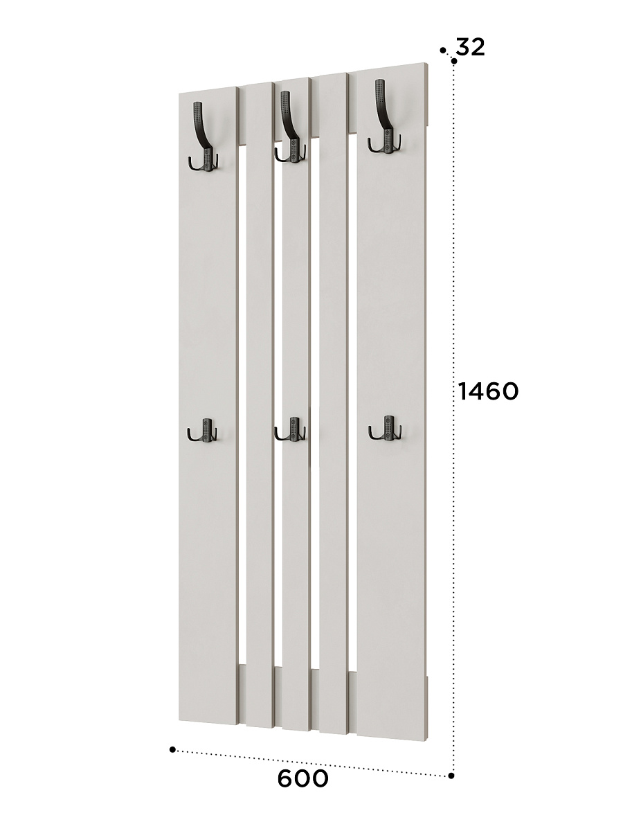 Комплект мебели для прихожей Эмилия ЭЛ-021 кашемир/шарли керамика