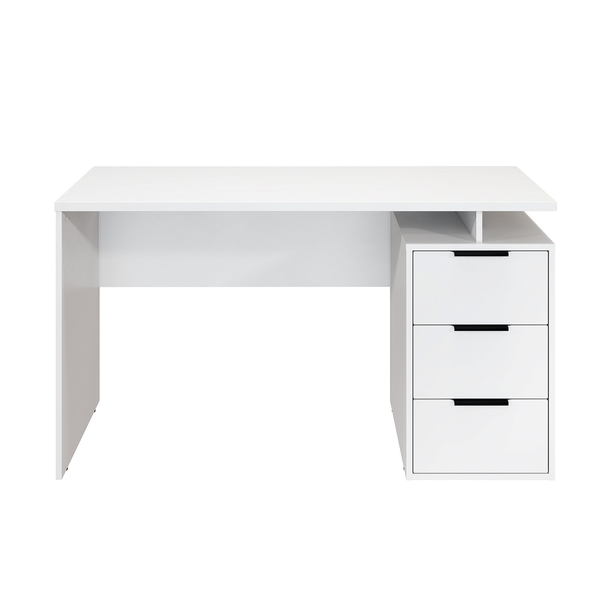 Стол С-407 белый структурный/меренга (1350*600)